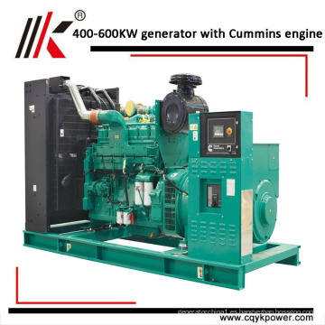 Generador diesel 30kva 750kva QSK19-G4 generador de dínamo del motor del semen en la central eléctrica de China